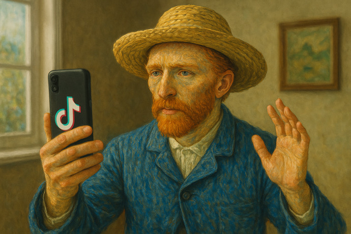 Van Gogh yaşıyor olsa TikTok fenomeni olur muydu?