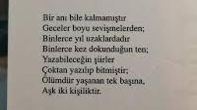 Ask iki kişilikmidir?