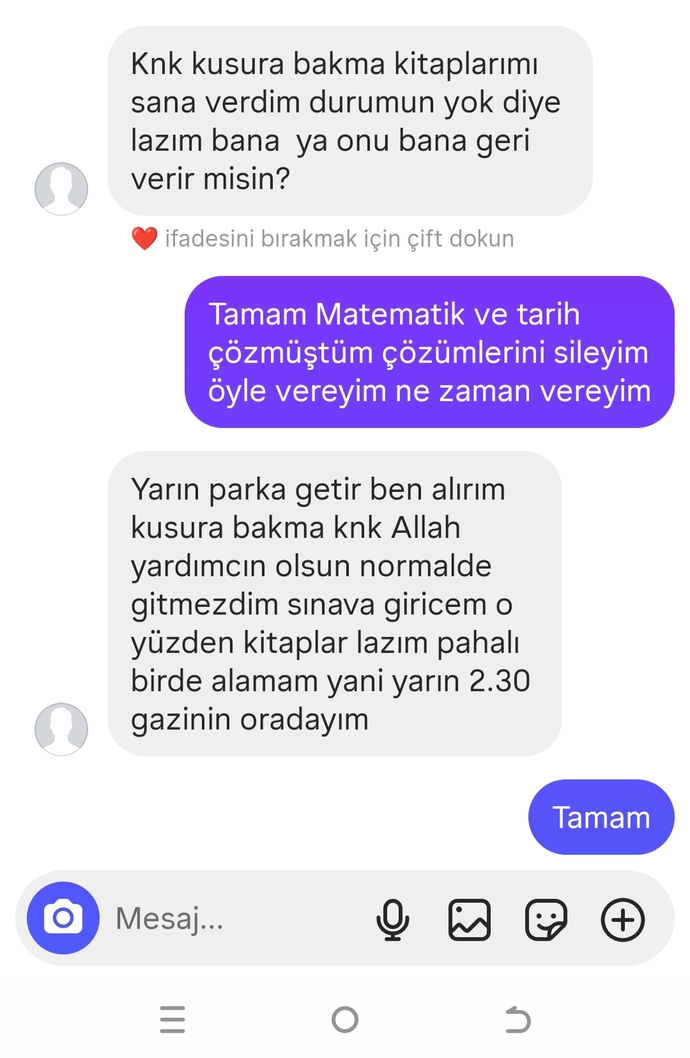 Soğuk yapmış mıyım verilen bir şeyin geri alınması doğru mu?