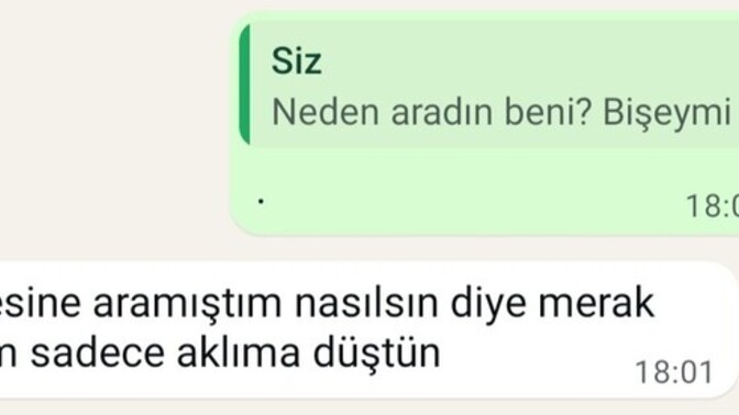 Tam başka birini sevicekken exin yazması napmalıyım?