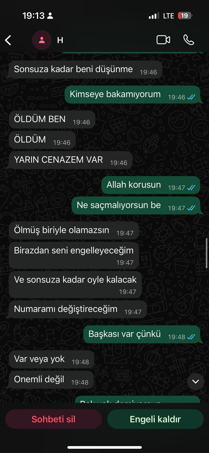 Sizce eski sevgilim dönmez mi geri?