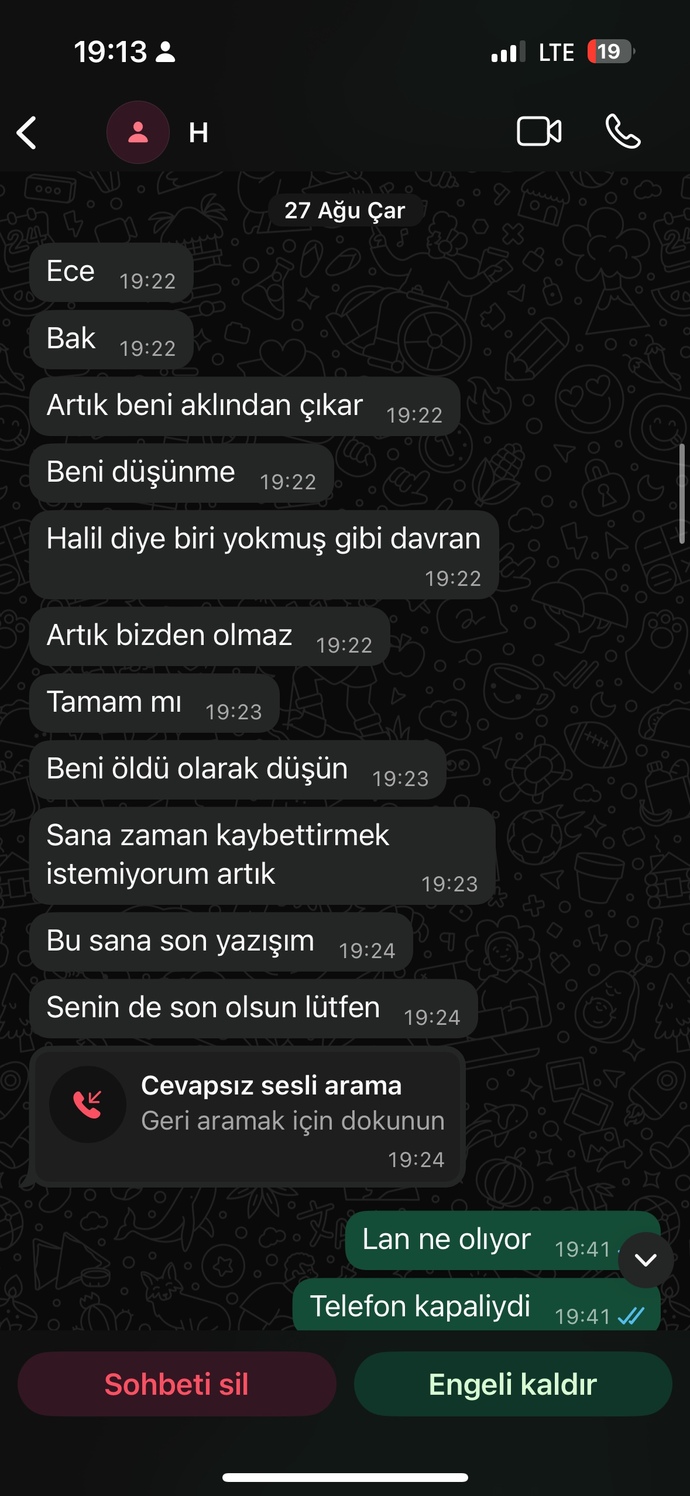 Sizce eski sevgilim dönmez mi geri?