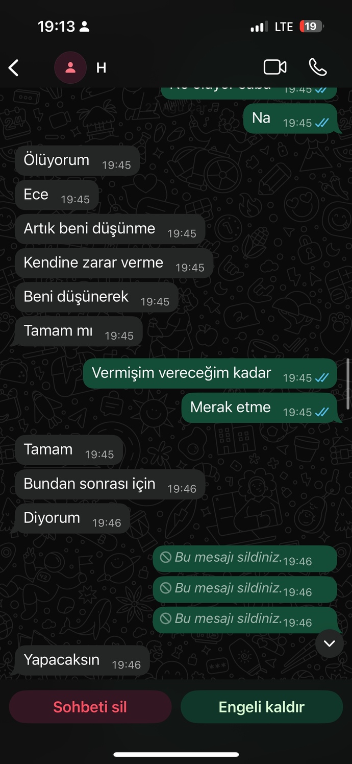 Sizce eski sevgilim dönmez mi geri?