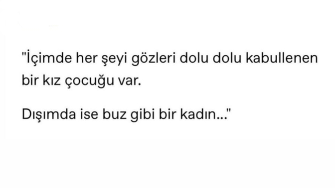 Sizin "İçiniz" ve "Dışınız" bir mi?