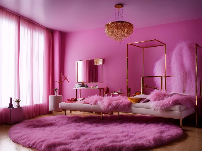 Erkekler neden pembe dekore edilmiş odaları tercih etmiyor?