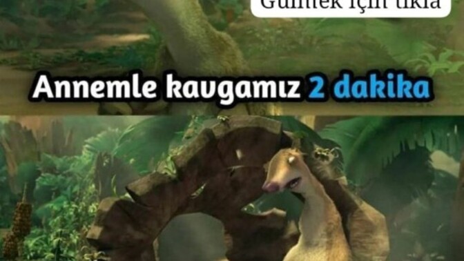 Sizin de anneniz tartışma bittiği hâlde söylenmeye devam eder mi?