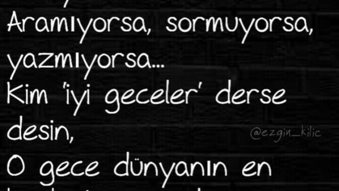 Sadece bir kişiden beklediğiniz o mesaj geliyor mu?