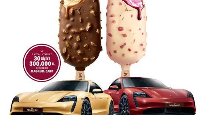 Şu Magnum'un Porsche Çekilişini Kazanan var mı?