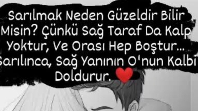 Sarılmak.. size de iyi gelir mi?