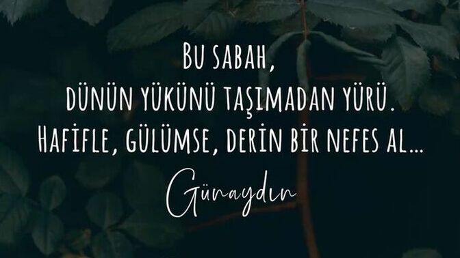 Günaydınlarr 🫶 Yeni doğan bu sabah ışığında, ruhunuzda da yeni bir tazelik var mı?