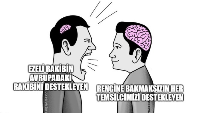 Ezeli rakibinizin avrupa'daki rakibini destekler misiniz?