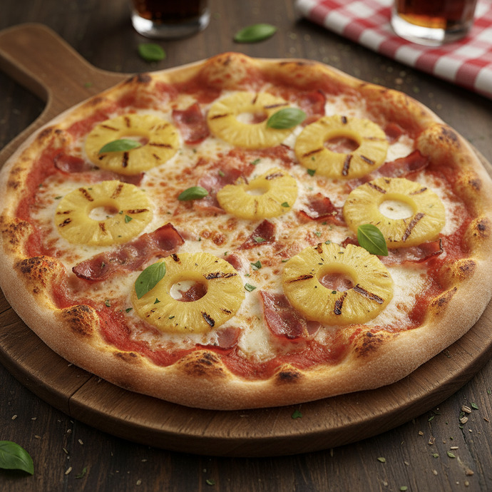 Daha önce hiç ananaslı Hawaii pizzası yediniz mi?