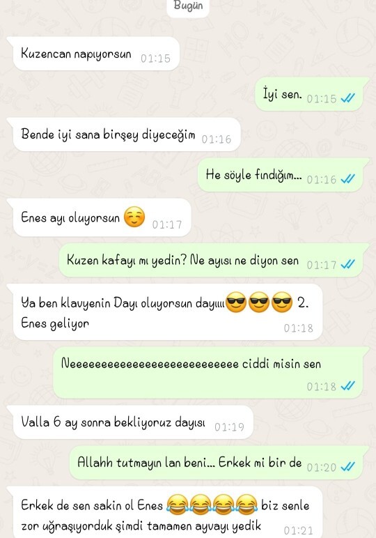 En son ne zaman mutlu bir haber aldınız?