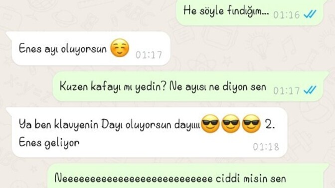 En son ne zaman mutlu bir haber aldınız?