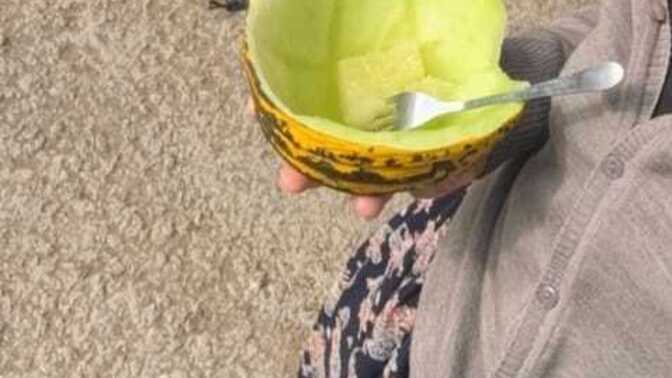 Kavunun içini oyup yemek zekice mi yoksa üşengeçlik mi?