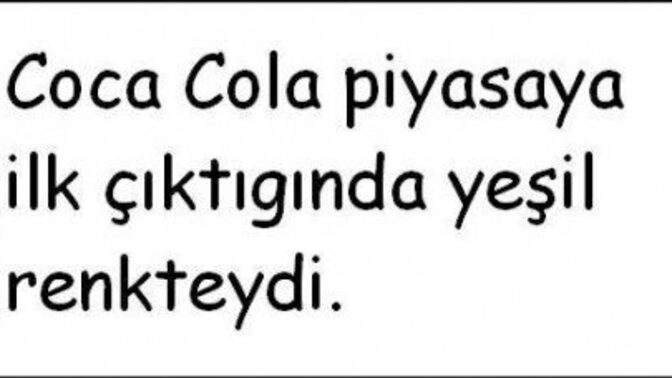 Bana bilmediğim bir şey söyler misin?