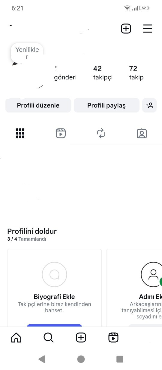 Instagram hesabı benim gibi olan var mı?