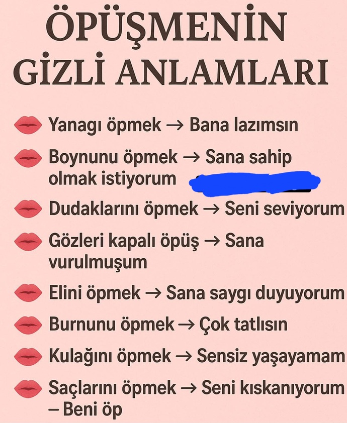 Öpüşmenin gizli anlamlarını biliyor musunuz 💋?