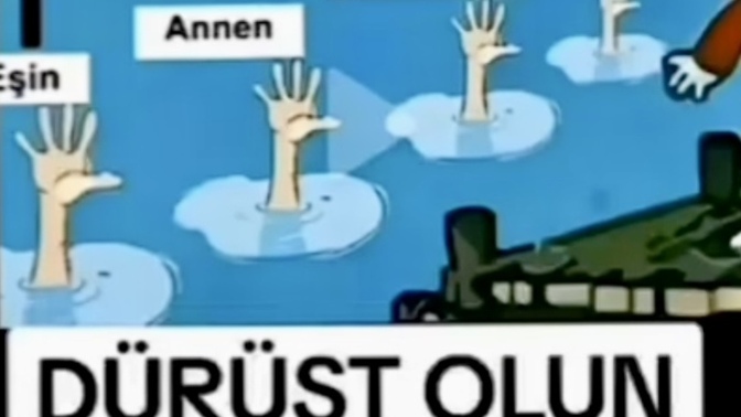 Evet şimdi dürüst ol bakalım, ilk önce kimi kurtarırsın?