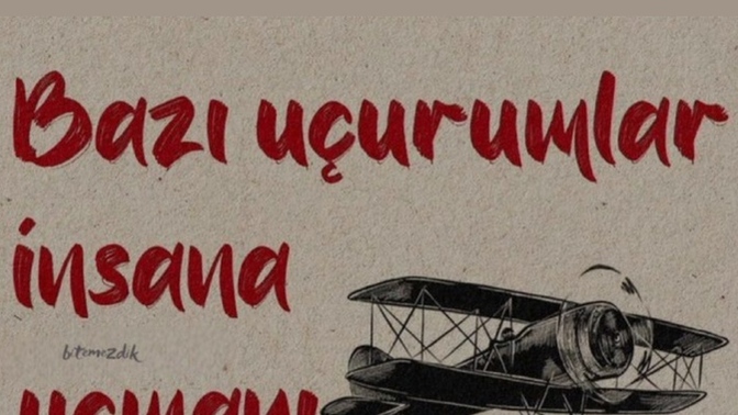 Uçurumun kenarında uçmaya mı hazırlanıyorsunuz , düşmeye mi?