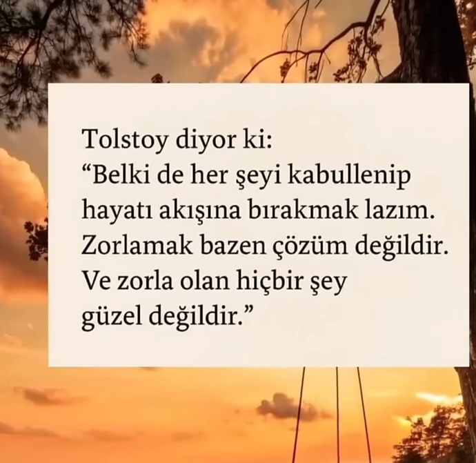 İnadına zorlamak mı akışına bırakmak mı?