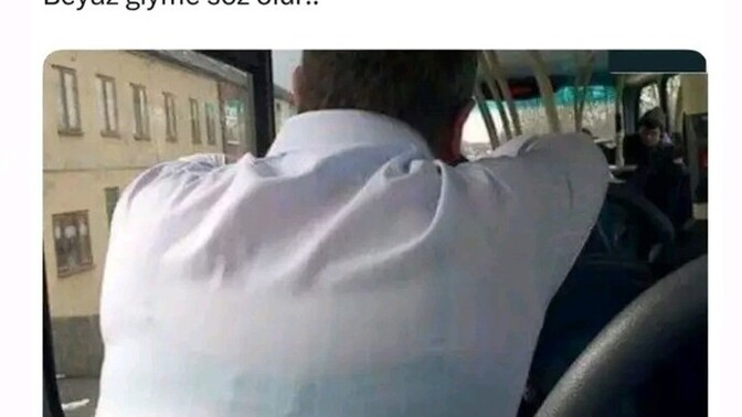 Beyaz giyme söz mü olur?