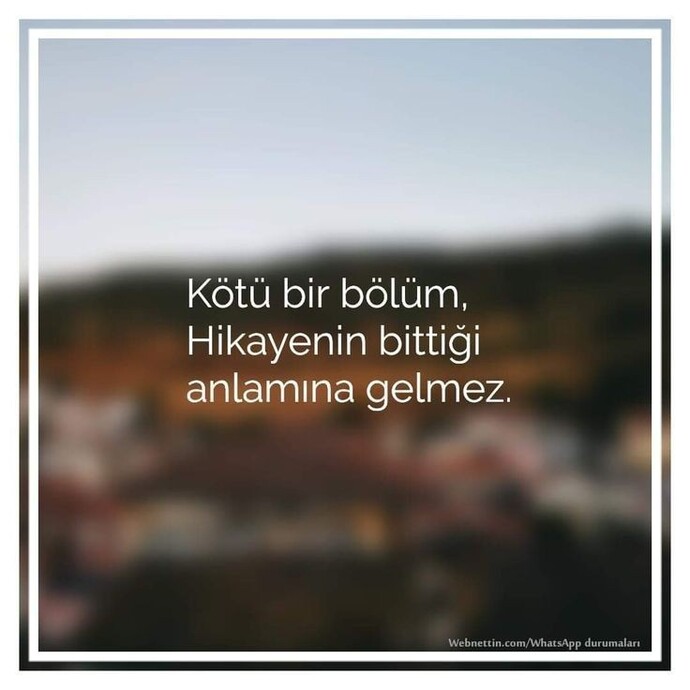 Kötü bir hikayeniz var mı?