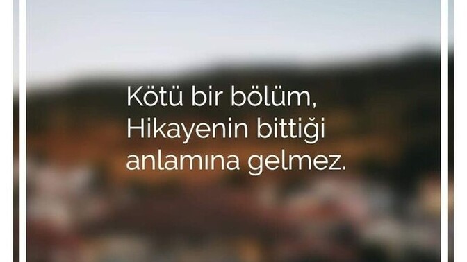 Kötü bir hikayeniz var mı?