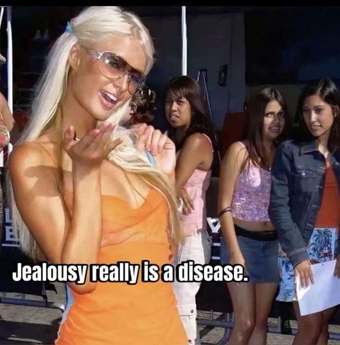 tabiki yine de jealousy is a disease, remember that diamondddd
