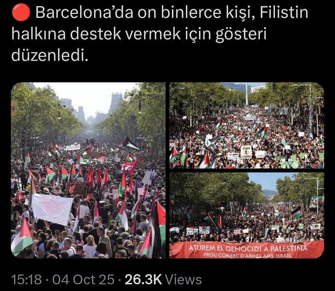 Filistin için tüm dünya sokaklarda! İsrail dünyadan soyutlanıyor mu?
