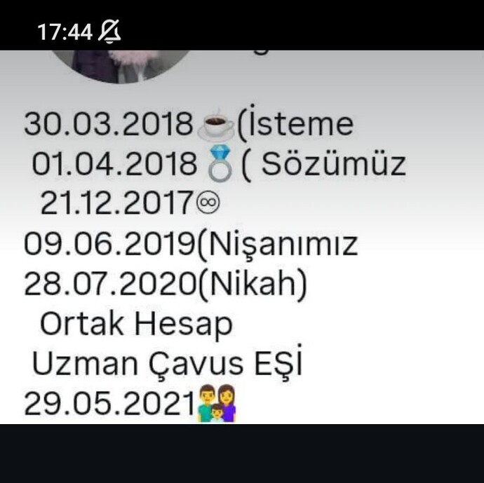 Instagram hesabınıza böyle tarih ekler misiniz?
