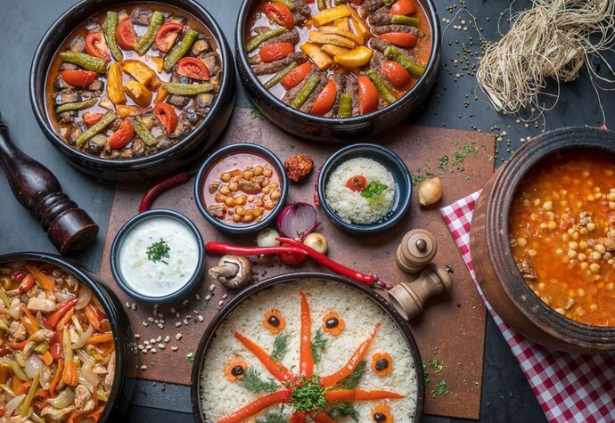 Bugün menünüzde ne yemek vardı?