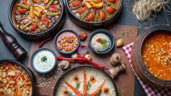 Bugün menünüzde ne yemek vardı?