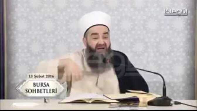 Cübbeli: “Sahabe Peygamberin Sidiğinü İçti” dedi me düşünüyorsunuz bu adam hakkında?