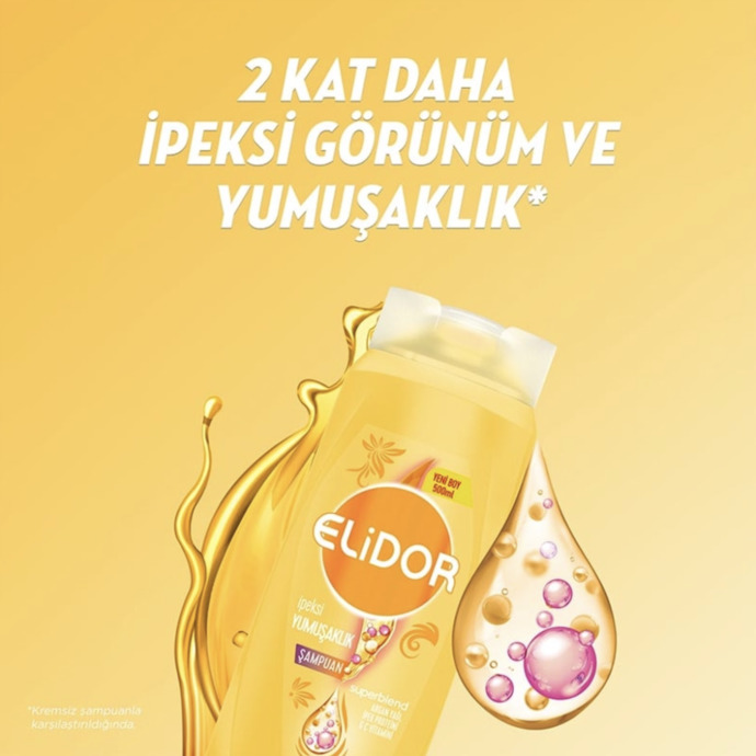 Elidor Superblend İpeksi Yumuşaklık Şampuan