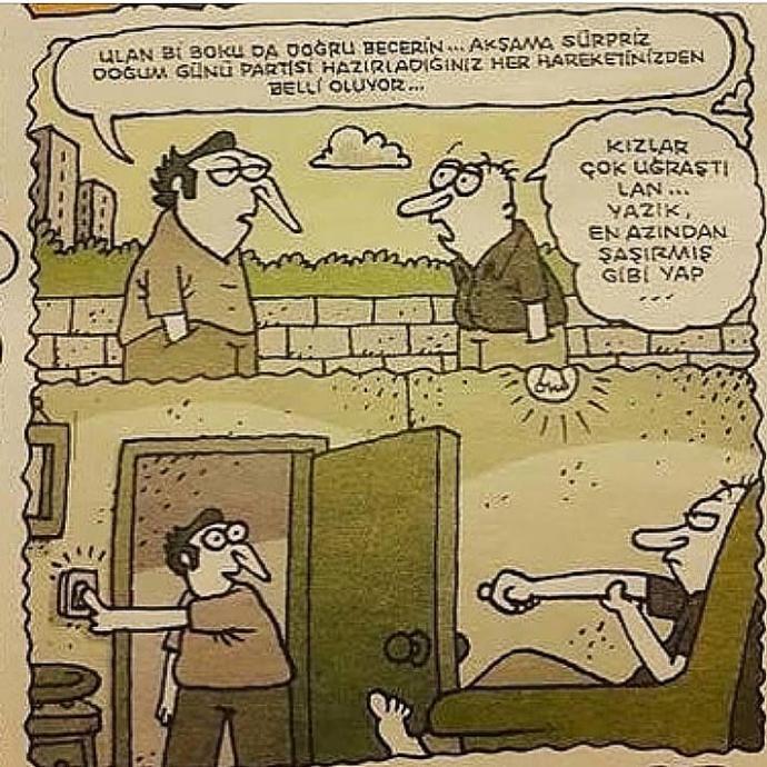 Size doğum günü sürprizi yapıldığını anlar mısınız?