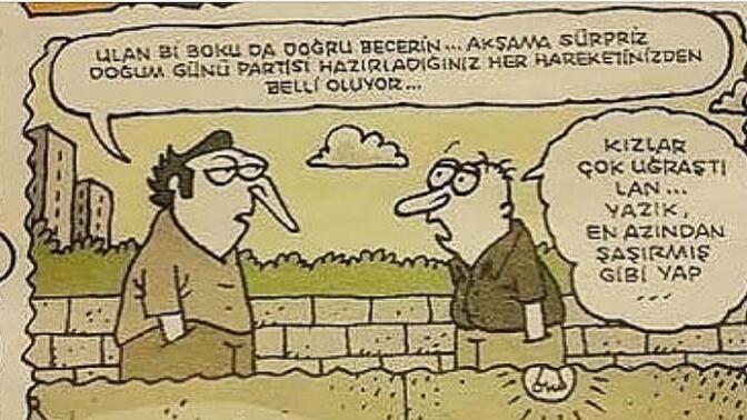 Size doğum günü sürprizi yapıldığını anlar mısınız?