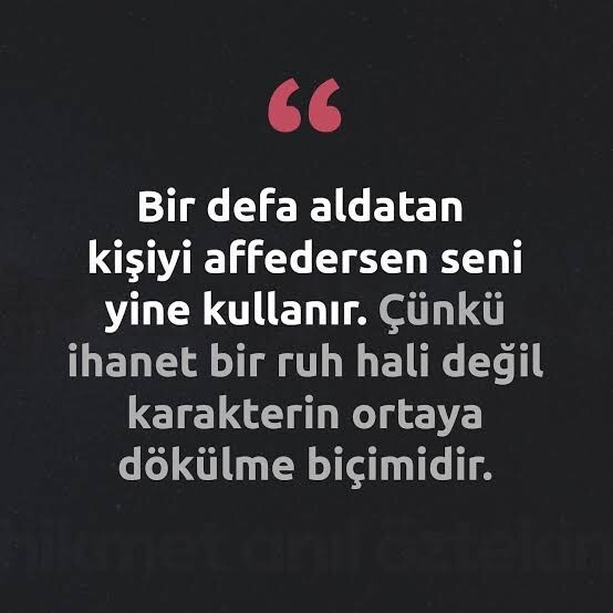 İhanetin affı olur mu?