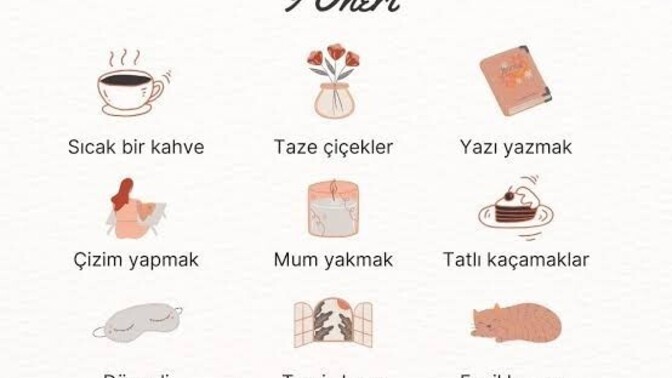 Ruhunuza iyi gelen bir şey var mı?
