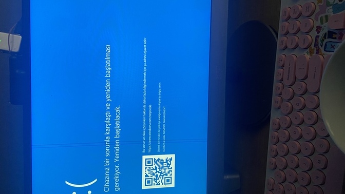 Bu Ekran Ne Hatası Oluyor?