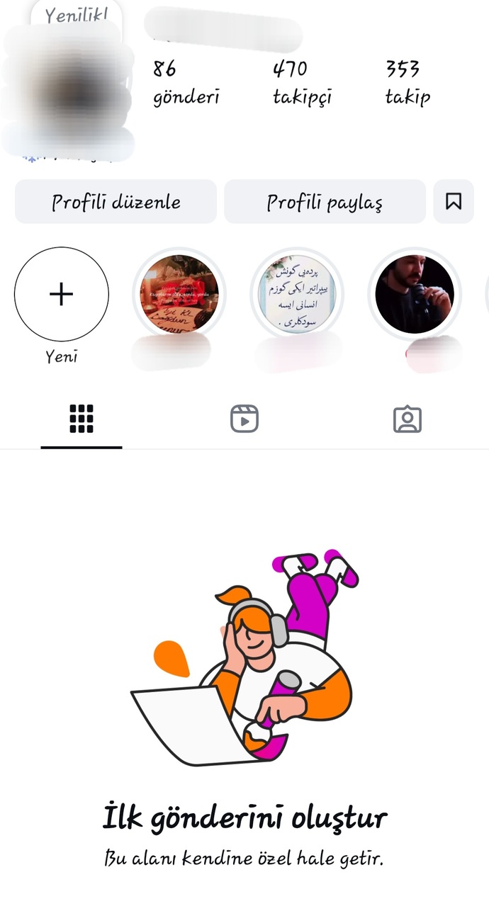 İnstagram da böyle bir sorun yaşayan oldu mu?
