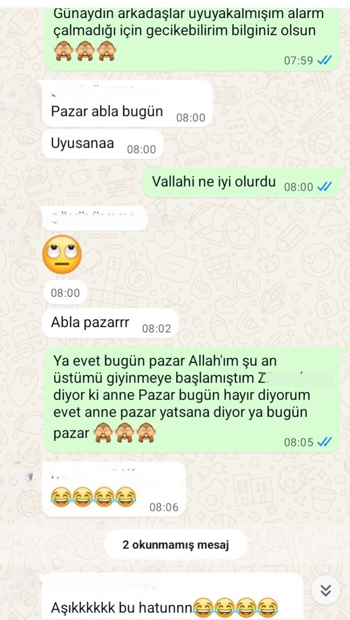 Günaydın mutlu pazarlar 🥰 sizin de böyle tatlı şaşkınlıklar yaşadığınız oluyor mu veya en son ne zaman böyle bir olay yaşadınız?