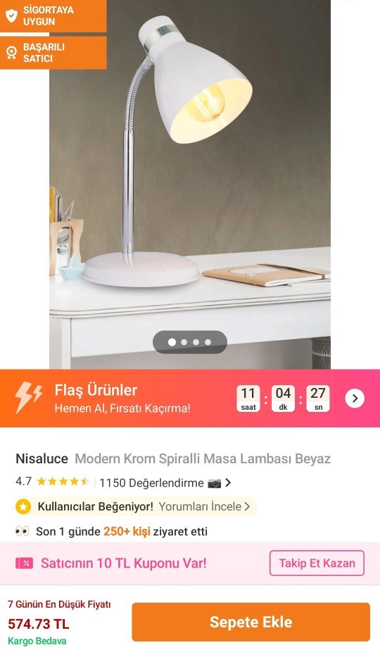 Hangi masa lambası daha güzel neden?