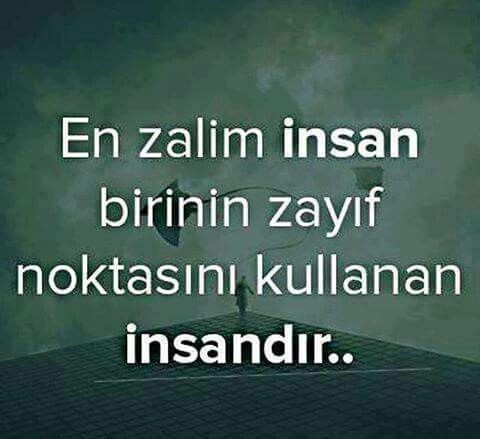 Zayıf yönünüzü kullanan oldu mu?