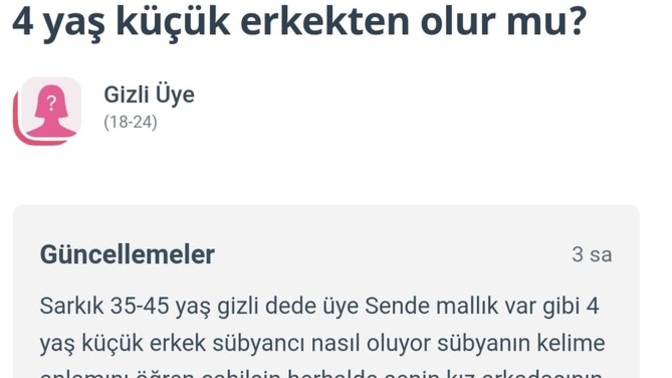 30 yaş üstüne bu kadar kin kusan bi kızı bu kadar üzen şey nedir?