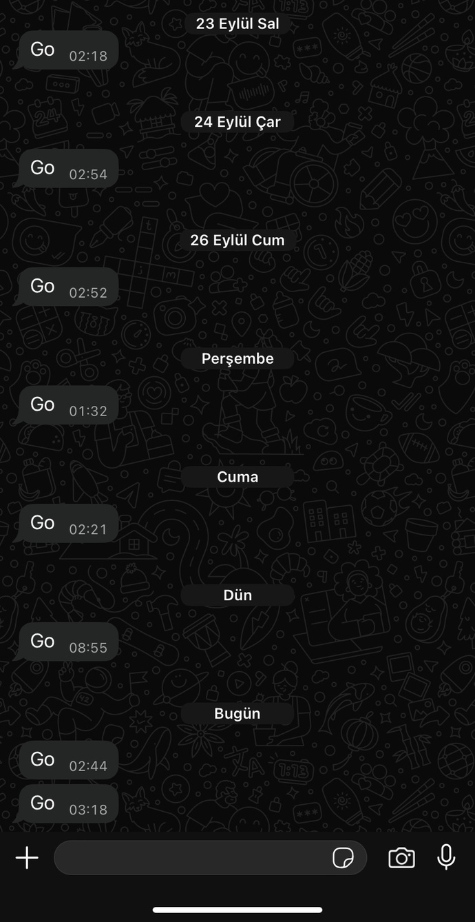 Yakın arkadaşlarınızla Whatsapptan konuşacak konuyu nereden buluyorsunuz :D?