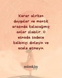 Bir karar alırken mantığını mı duygularını mı ön planda tutarsın?