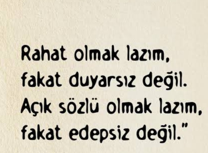 Toplum içinde açık sözlü müsünüz?