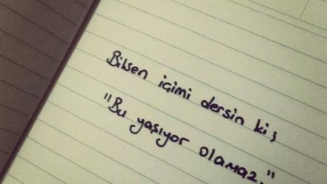 Sustuğun şeyler var mı?