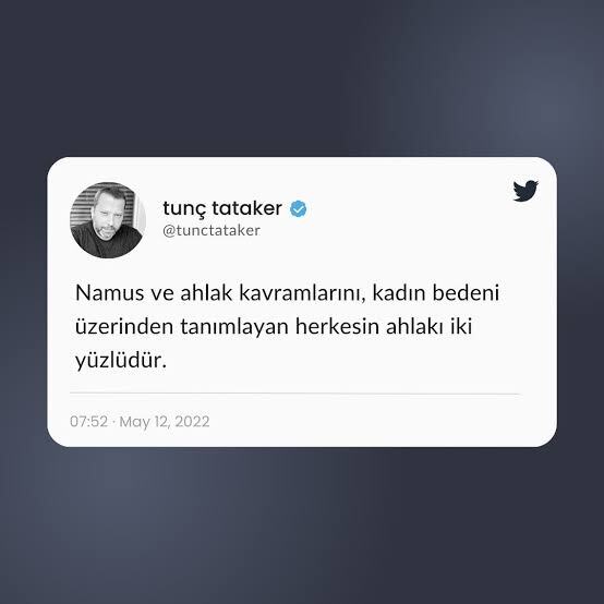 Türk toplumunda ahlâk neden yalnızca kadın üzerinden değerlendiriliyor?